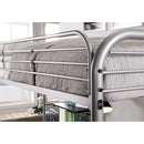 Opal Iii Black & Silver Twin Loft Bed