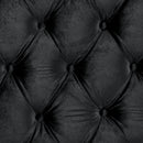 STEFANIA E.King & Queen Bed, Black & Gray