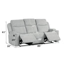 Motion Sofa w/Storage Arm