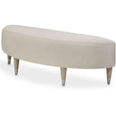 AICO Eclipse Bed Bench in Moonlight - Furniture Now (CA)