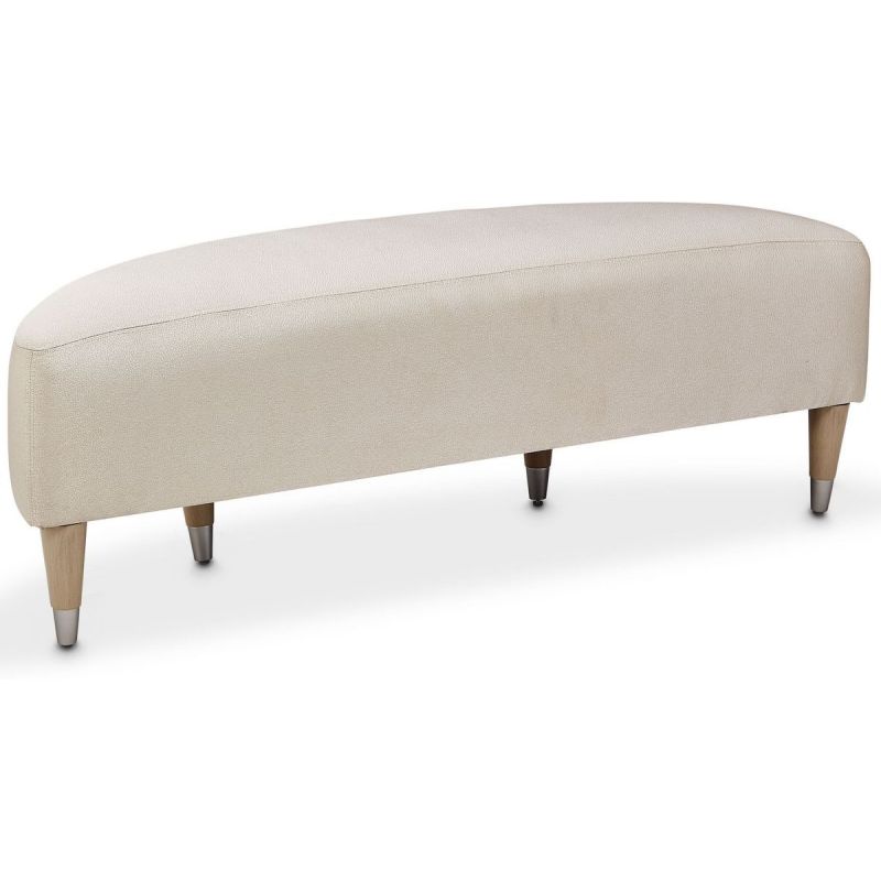 AICO Eclipse Bed Bench in Moonlight - Furniture Now (CA)