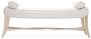 AICO Malibu Crest Bed Bench in Chardonnay - Furniture Now (CA)