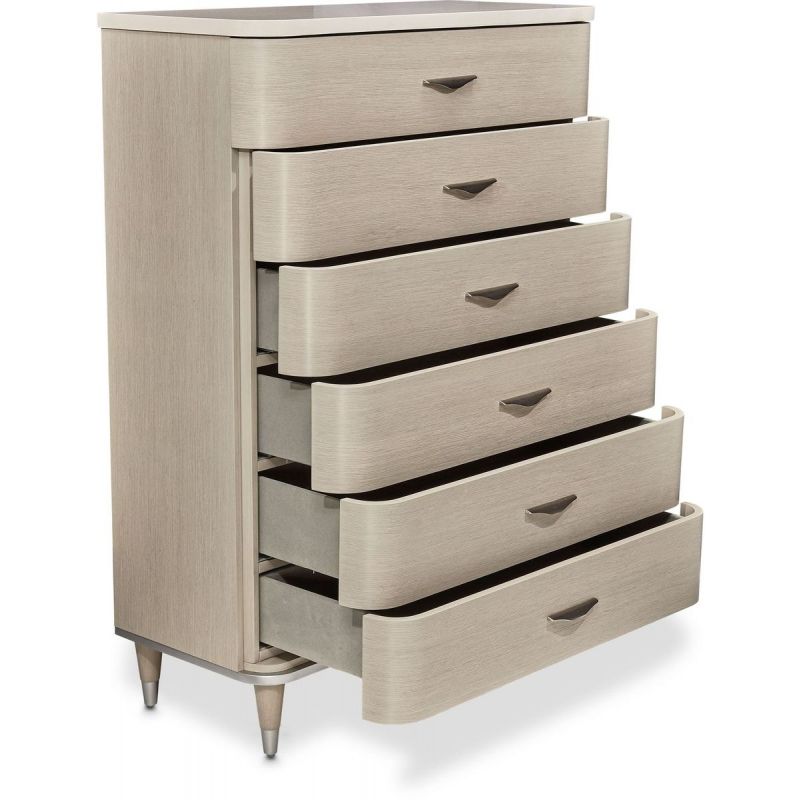 AICO Eclipse Drawer Chest in Moonlight - Furniture Now (CA)
