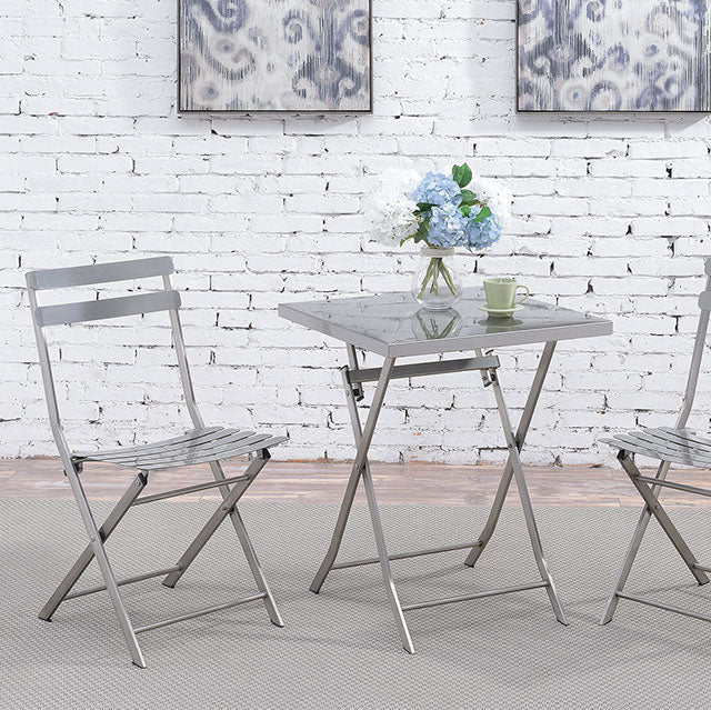 Lilah Stainless Folding Table