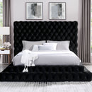 Stefania Bed Grey & Queen
