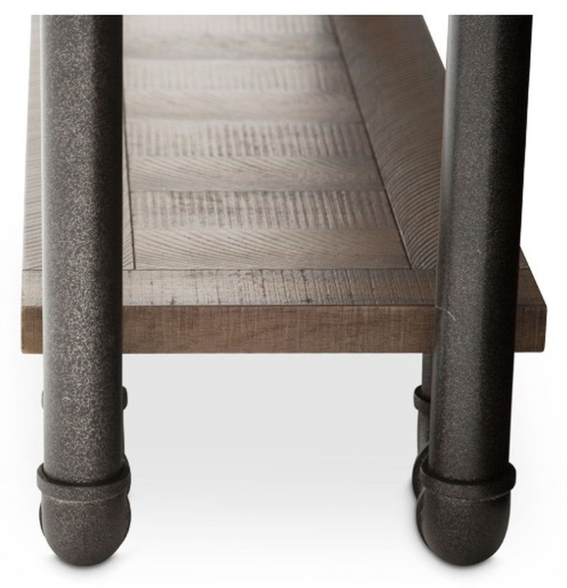 Aico Crossings Console Table in Reclaimed Barn - Furniture Now (CA)
