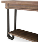 Aico Crossings Console Table in Reclaimed Barn - Furniture Now (CA)