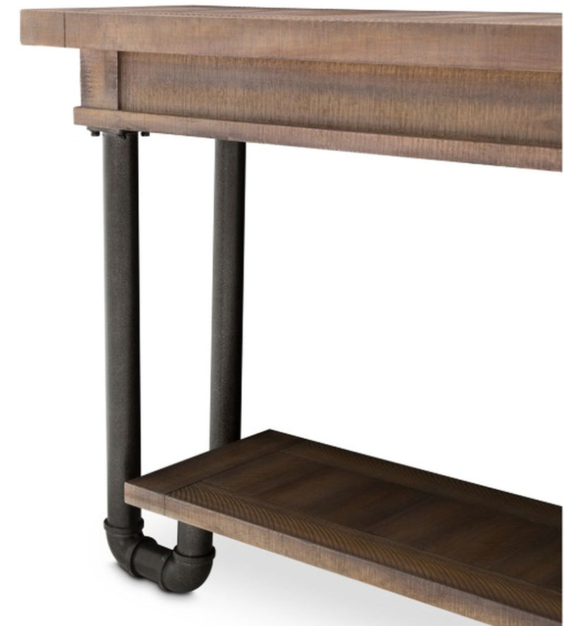 Aico Crossings Console Table in Reclaimed Barn - Furniture Now (CA)