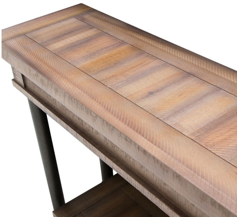 Aico Crossings Console Table in Reclaimed Barn - Furniture Now (CA)