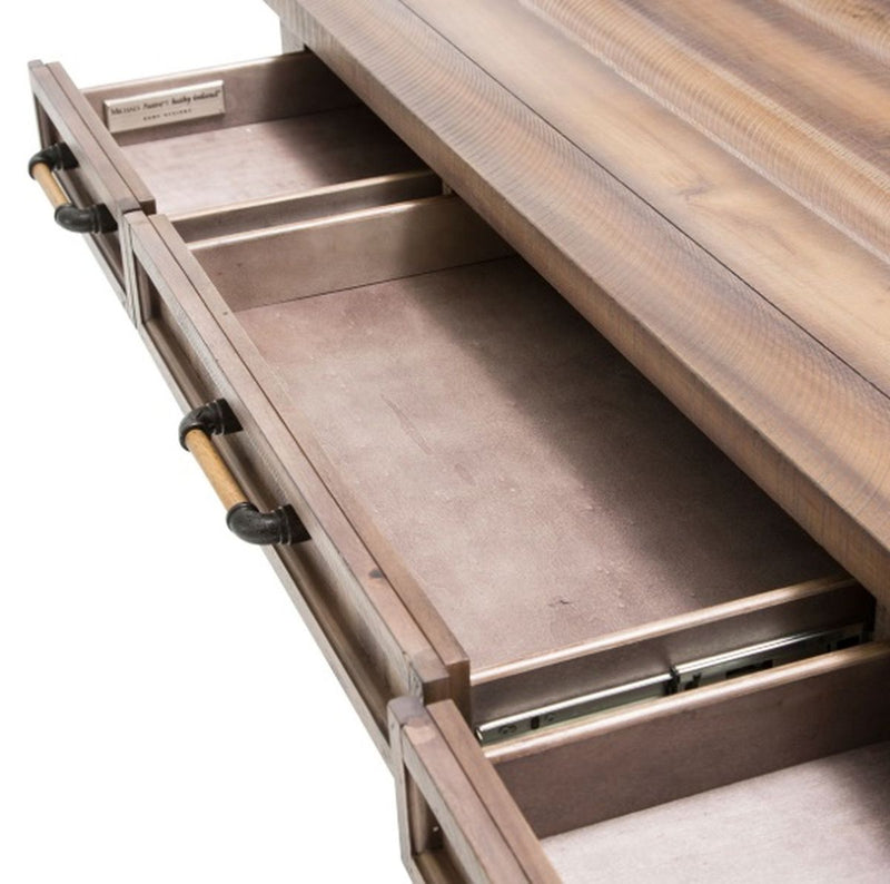 Aico Crossings Writing Desk in Reclaimed Barn - Furniture Now (CA)