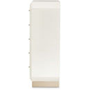 AICO La Rachelle Drawer Chest in Medium Champagne - Furniture Now (CA)