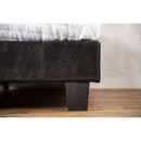 Evans Bed Espresso & Pink