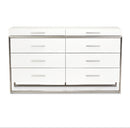 AICO Marquee Dresser in Cloud White - Furniture Now (CA)