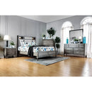 DAPHNE Gray Cal.King, E.King & Queen Bed