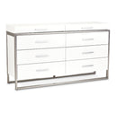AICO Marquee Dresser in Cloud White - Furniture Now (CA)