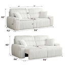 Power Motion Sofa w/Sleeper & USB Port