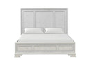 Stella Mia Bed White & White
