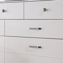 BRACHIUM Cal.King Bed, White