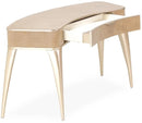 AICO Malibu Crest Vanity/Writing Desk in Blush - Furniture Now (CA)