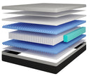 Verbena 12" E.King Hybrid Pocket Coil Mattress