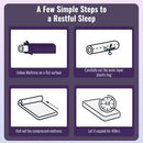 Nasturtium 12" Full Bamboo Charcoal Infused Memory Foam