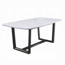 Madan Dining Table With Marble Top - Furniture Now (CA)