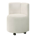 Side Chair w/Swivel Casters (Set-2)