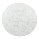 Round Dining Table w/Marble