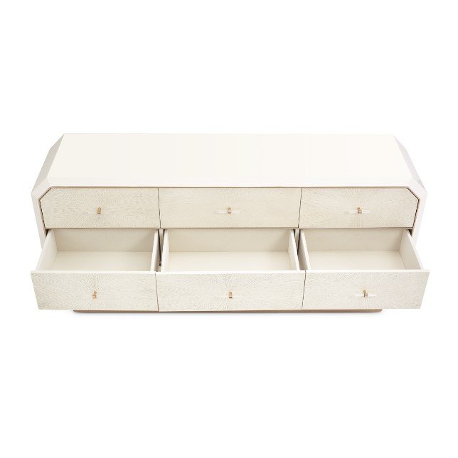 AICO La Rachelle Dresser in Medium Champagne - Furniture Now (CA)