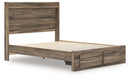 Elbrim Panel Storage Bed