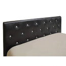 Velen Black Cal.King, E.King, Full, & Twin Bed Black & White