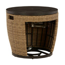Resin Wicker Fire Pit - Furniture Now (CA)