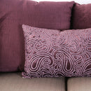 Benigno Love Seat Silver & Gray