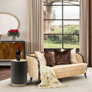 AICO Malibu Crest Loveseat in Dark Espresso - Furniture Now (CA)