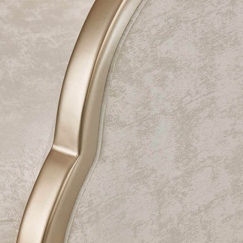 AICO Malibu Crest Chair in Chardonnay - Furniture Now (CA)