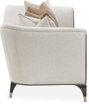 AICO Paris Chic Sofa Cremini in Espresso - Furniture Now (CA)