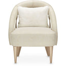 AICO La Rachelle Flame Chair Gold Rush in Medium Champagne image