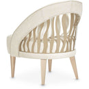 AICO La Rachelle Flame Chair Gold Rush in Medium Champagne - Furniture Now (CA)
