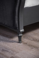 Melodi Parc Bed Black & Silver
