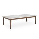 AICO Balboa Rectangular Cocktail Table in Warm Walnut - Furniture Now (CA)