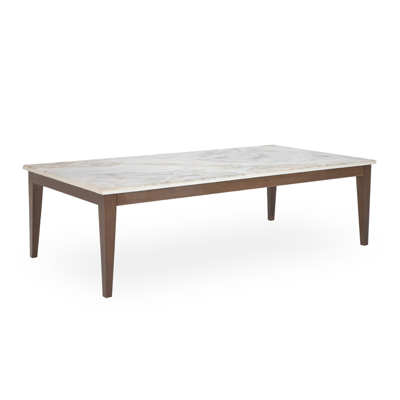 AICO Balboa Rectangular Cocktail Table in Warm Walnut - Furniture Now (CA)