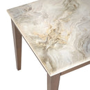 AICO Balboa End Table in Warm Walnut - Furniture Now (CA)