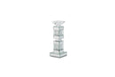 AICO Montreal Mirrored/Crystal Candle Holders, Short (2/pack) - Furniture Now (CA)