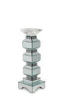 AICO Montreal 3-Tier Mirrored Candle Holder w/Crystal Accents (2/pack) - Furniture Now (CA)