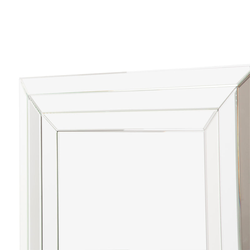 AICO Montreal Rectangular Wall Mirror - Furniture Now (CA)