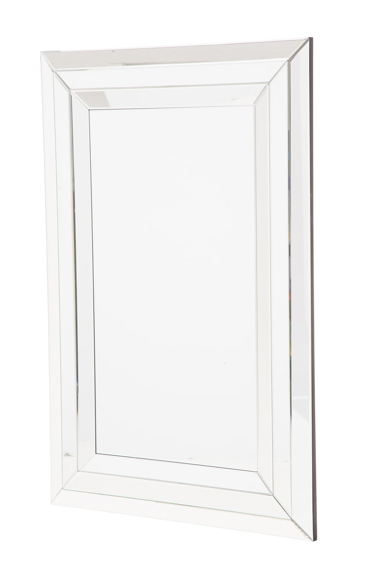 AICO Montreal Rectangular Wall Mirror image