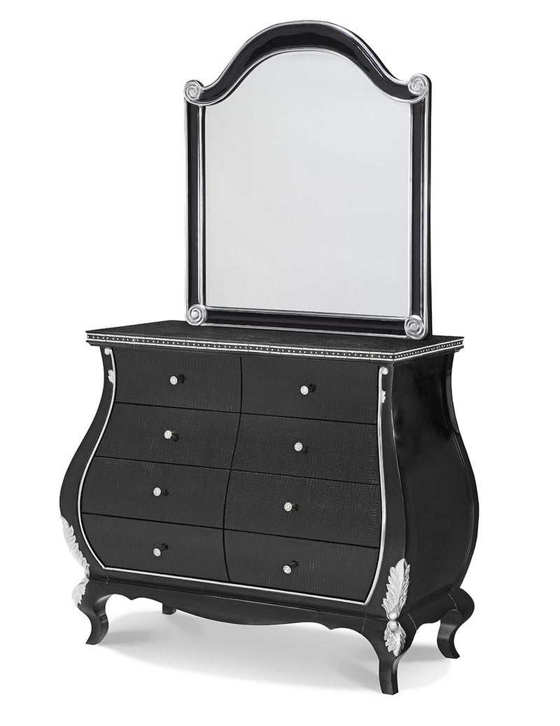 Aico Hollywood Swank Bombe Chest Mirror image