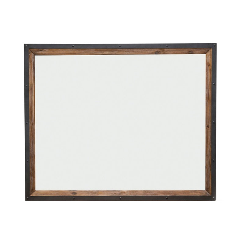 AICO Brooklyn Walk Mirror in Burnt Umber - Furniture Now (CA)