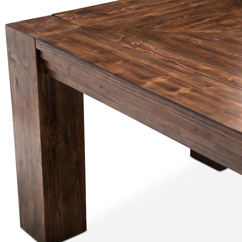Aico Carrollton Rectangular Dining Table in Rustic Ranch - Furniture Now (CA)