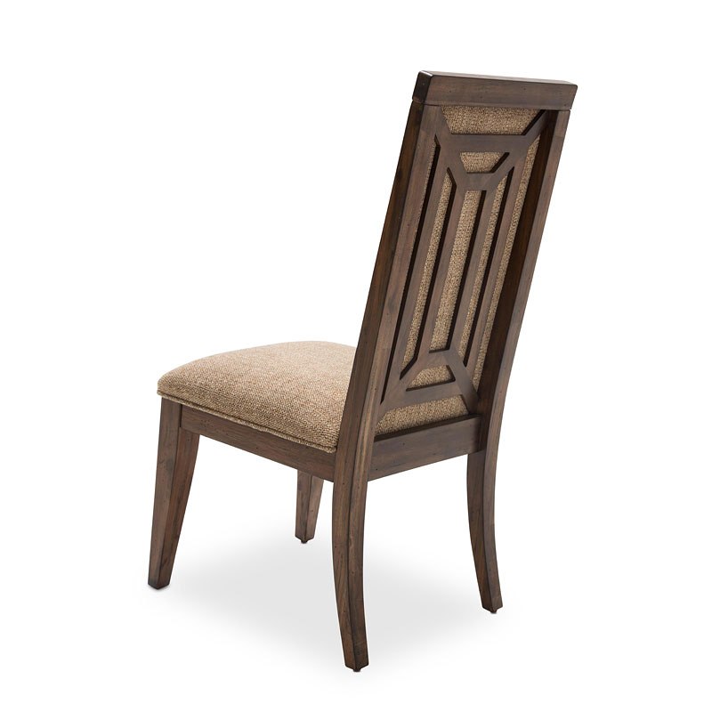 Aico Carrollton Side Chair (Set of 2) in Rustic Ranch - Furniture Now (CA)